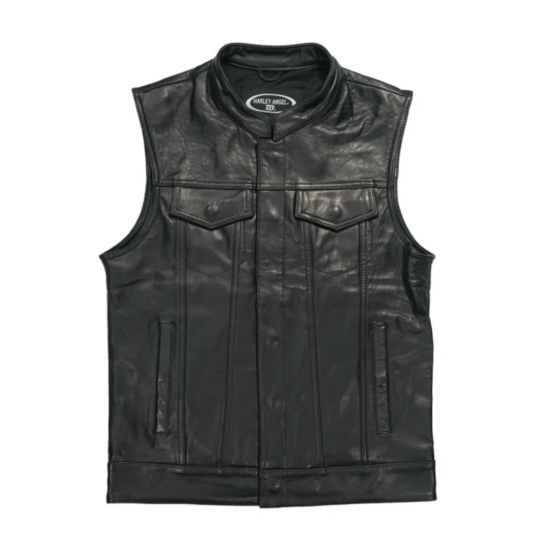 Leather Vest with Sheepskin Lining – Premium Malaysia Apparel Supplier