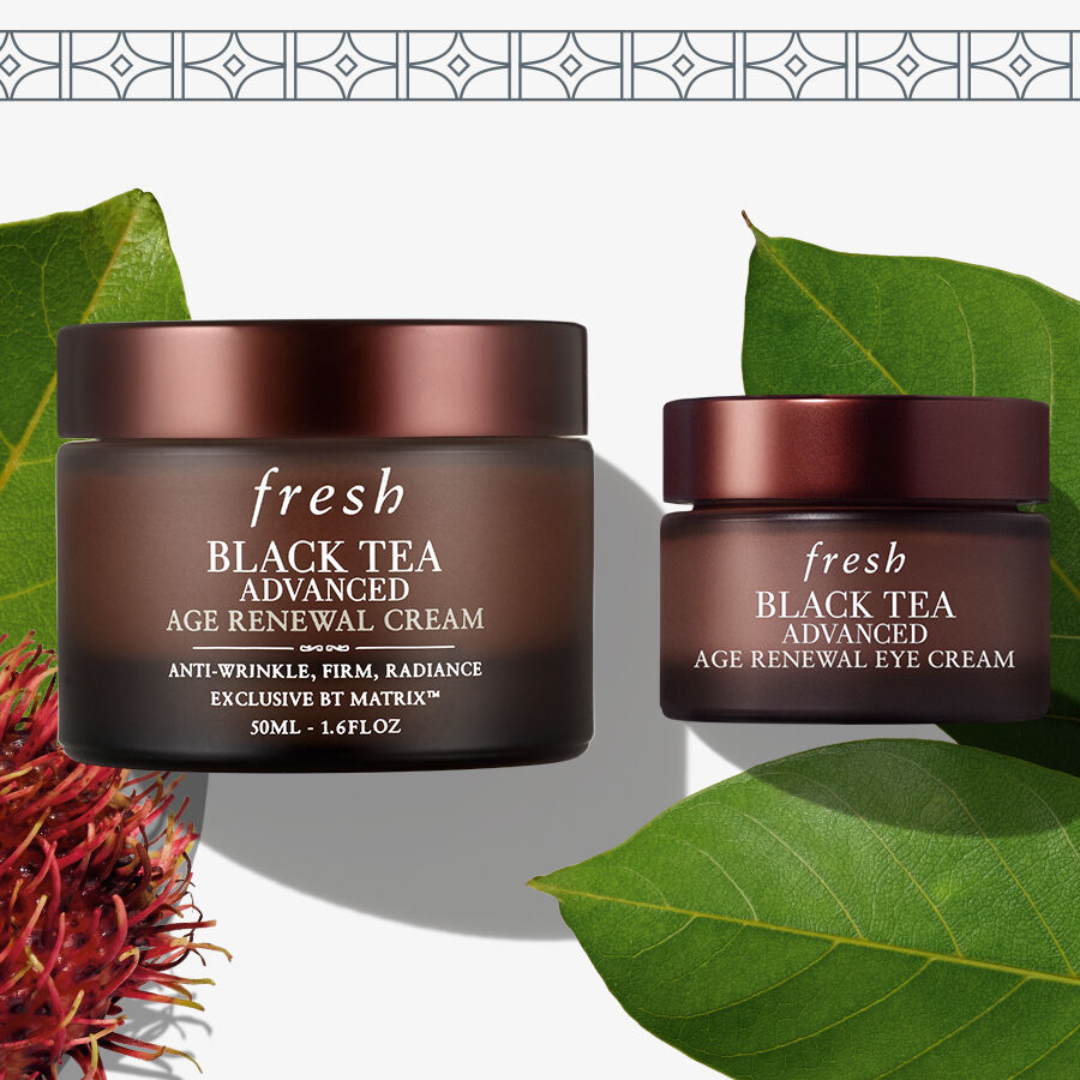 Black Tea Eye and Face Cream Bundle Anti-Aging Care UK