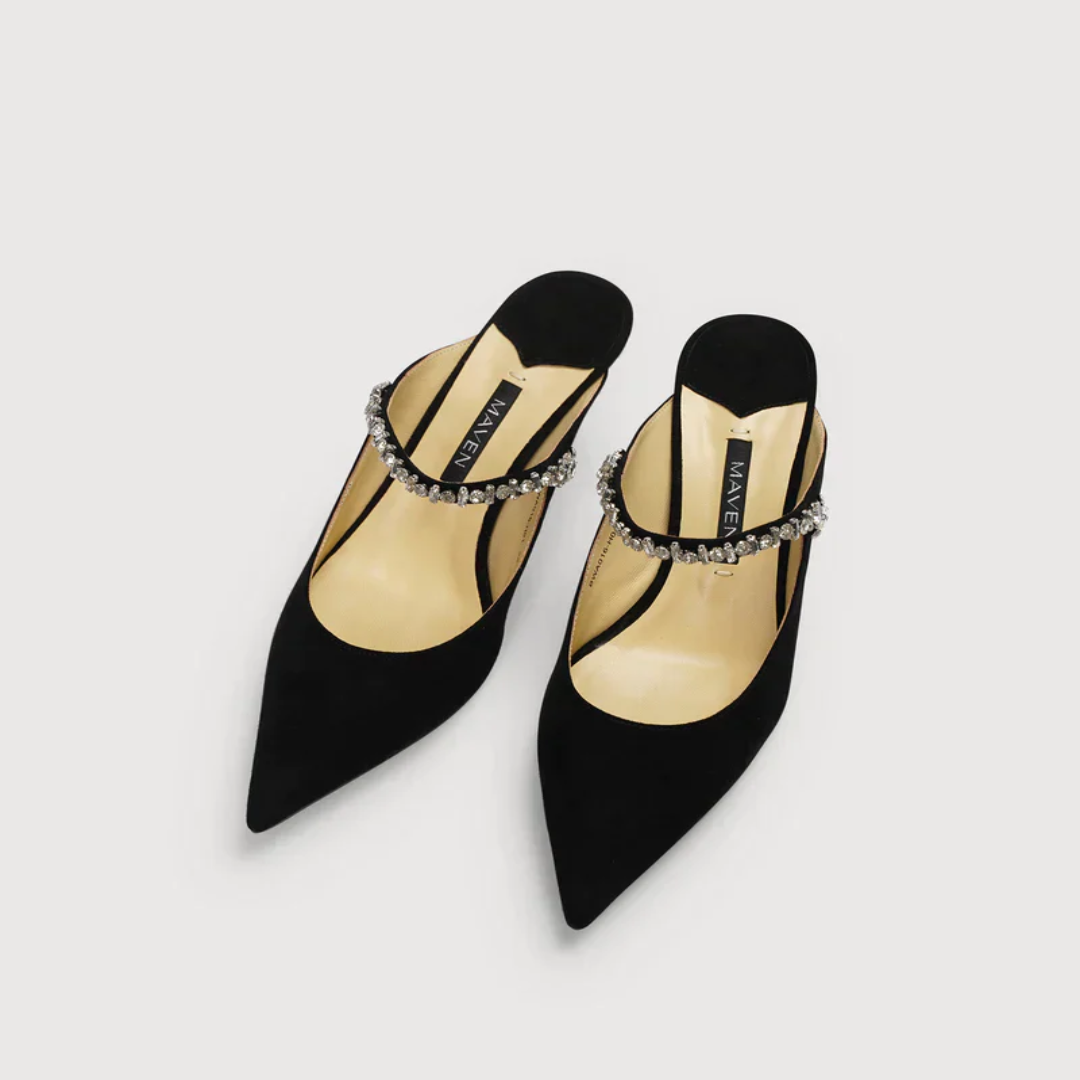 Footwear Shelly Black Heels Women’s Shoes Vietnam