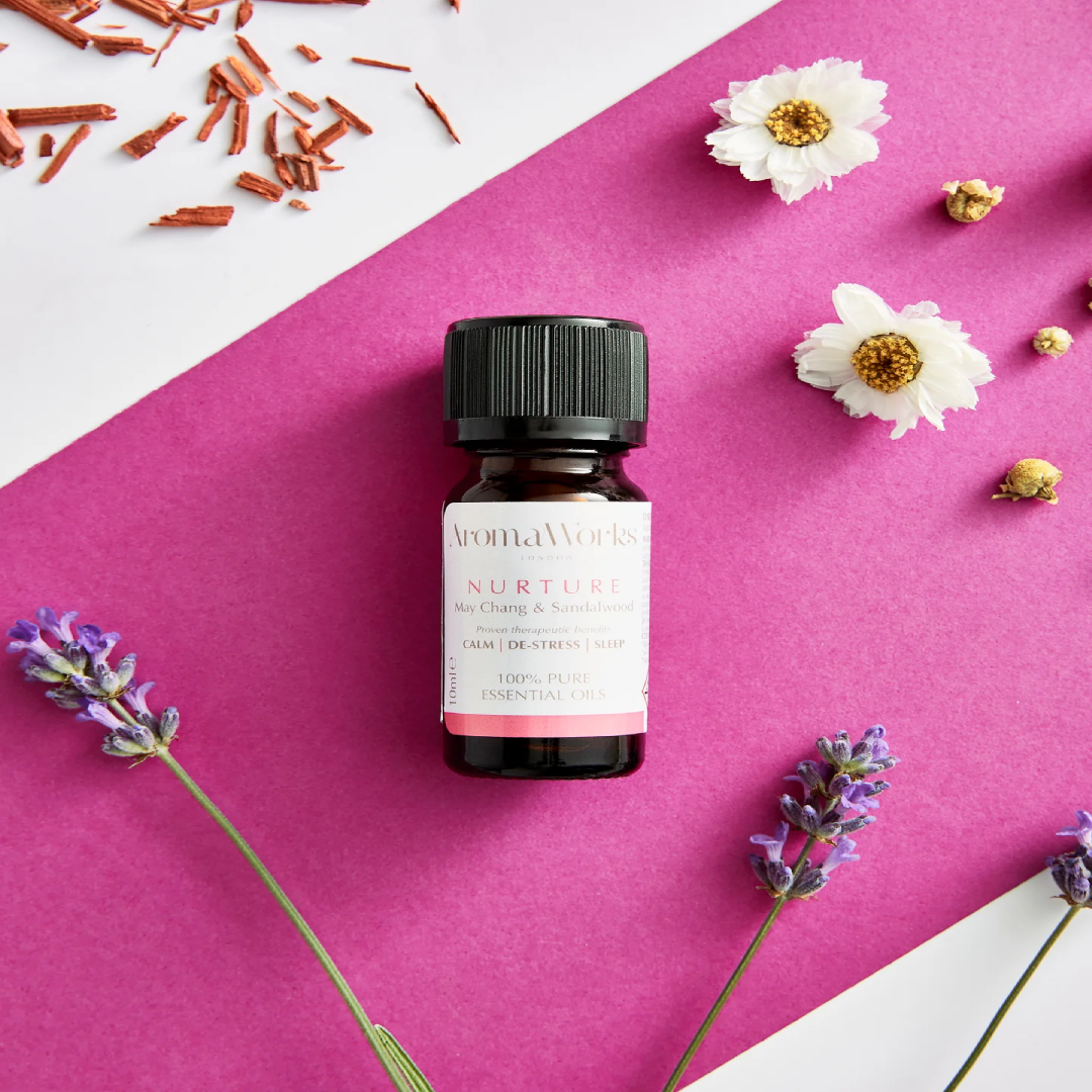 Aromaworks Nurture Essential Oil 10ml – Relaxing Blend | USA Wellness Supplier