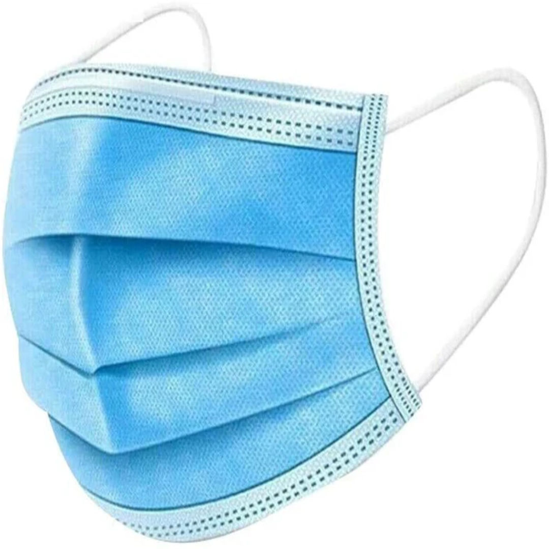 3Ply Face Masks with Ear Loop UAE Protection Gear