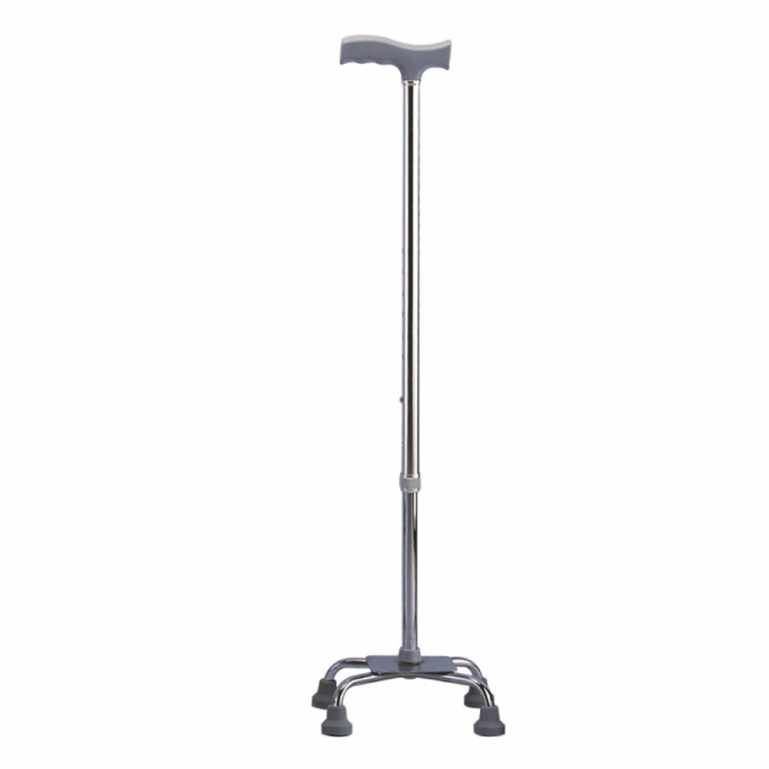 Silver 4 Legged Canes UAE Stable Walking Support