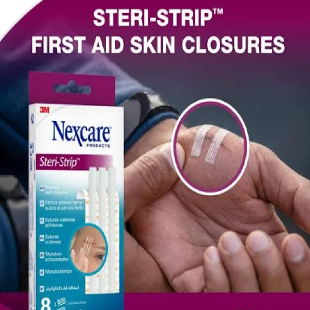 Nexcare Steri Strip 8 Pack UAE Wound Closure Supplier