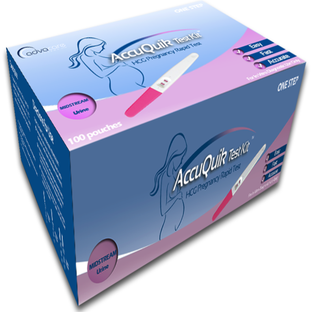 AccuQuik Pregnancy Test Kits Quick Results USA Stock