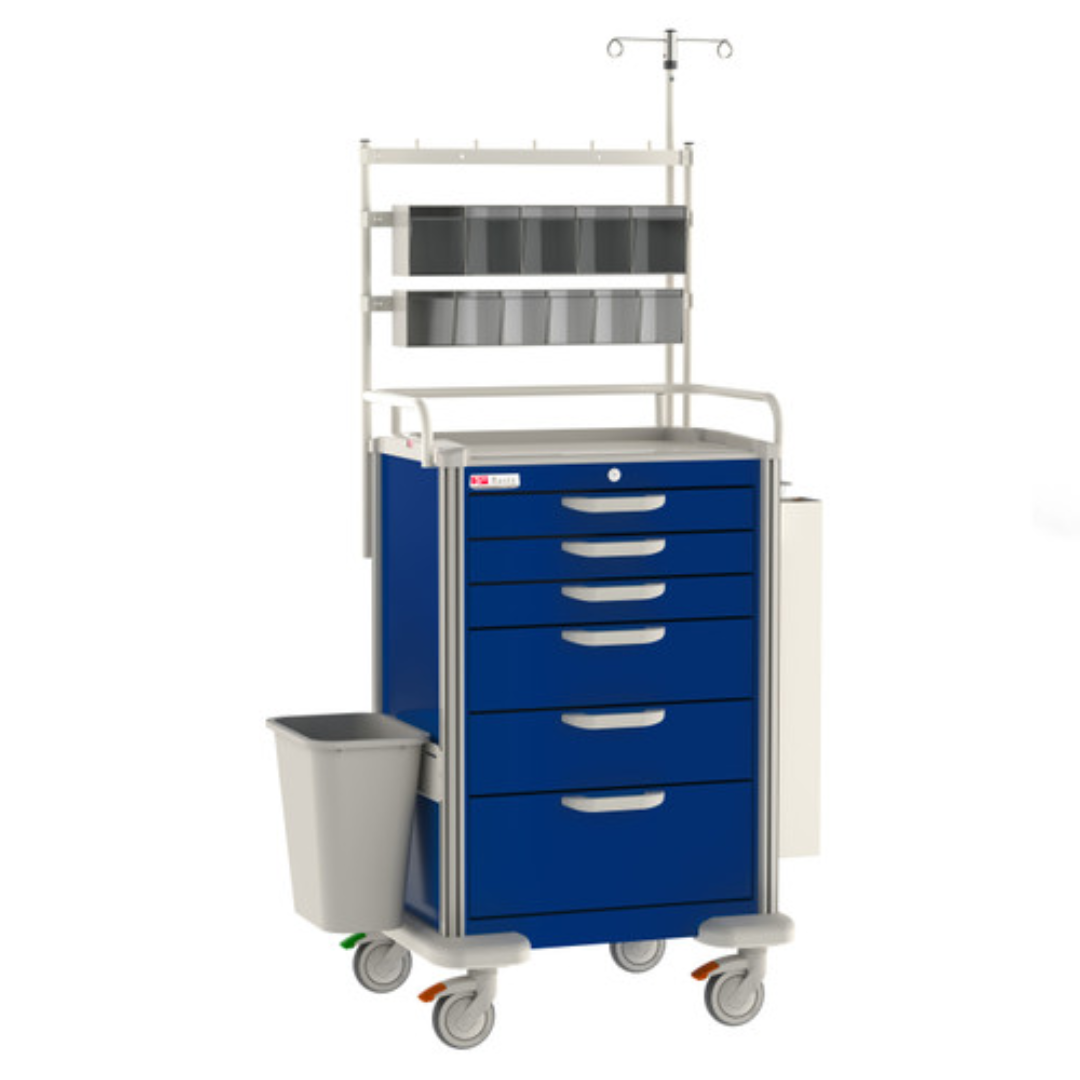 Metro Basix Plus Anesthesia Cart Durable & Secure USA