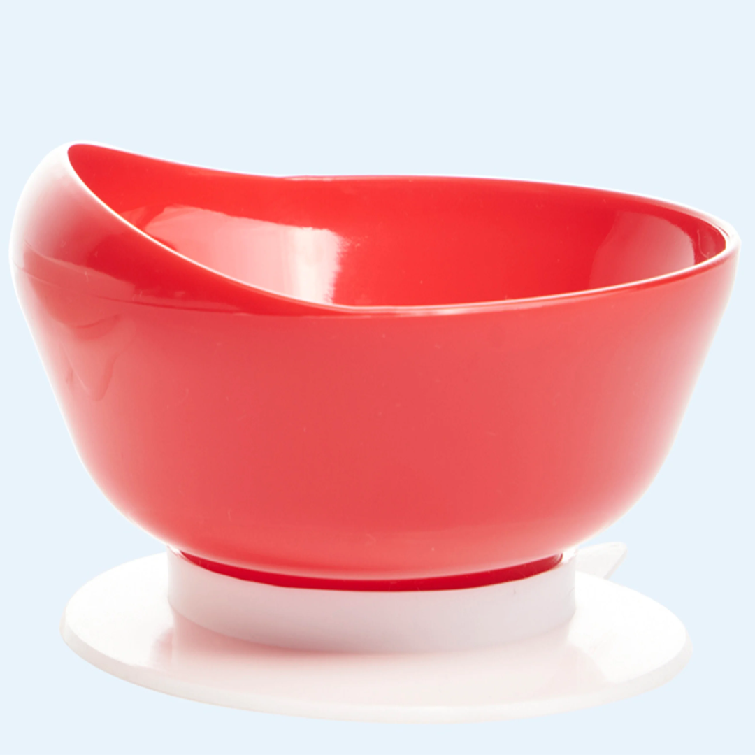 Red Scooper Bowl for Assisted Eating UK B2B Supply