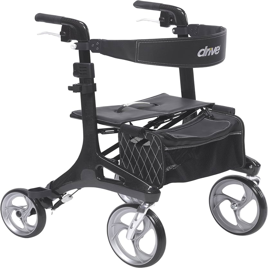 Nitro Elite Rollator – Carbon Fiber Mobility Aid USA
