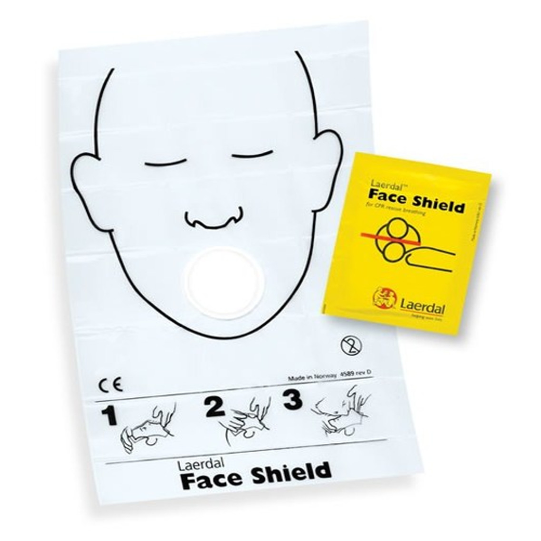 Laerdal CPR Face Shield USA Trusted Safety Gear in Stock