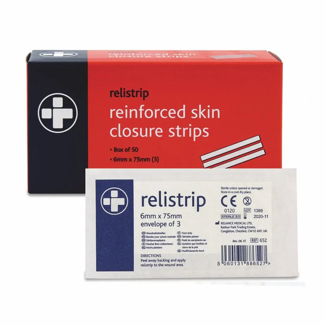 Wound Closure Strips (6mm x 75mm)
