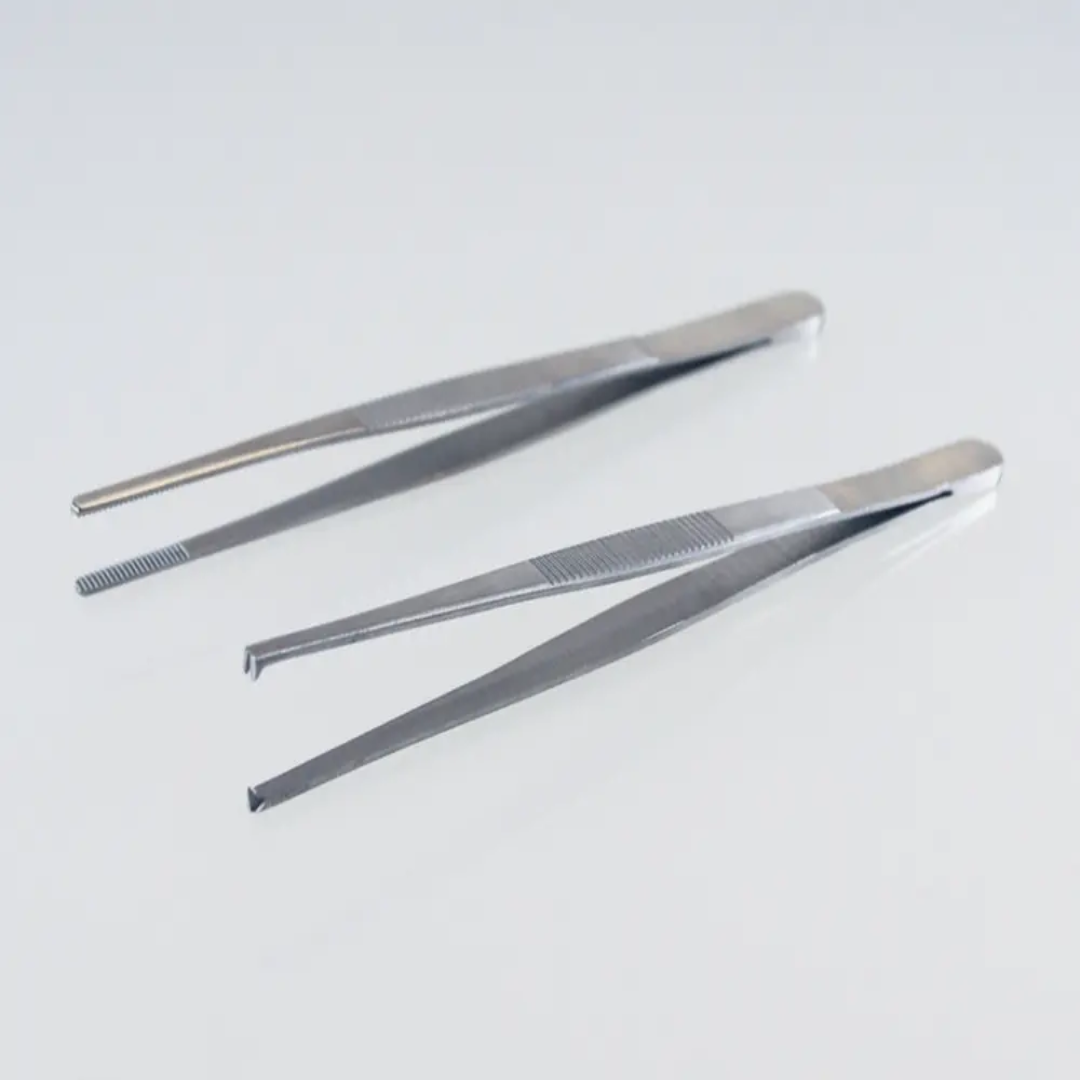 LLG 300mm Stainless Forceps Precision Medical Tool Malaysia