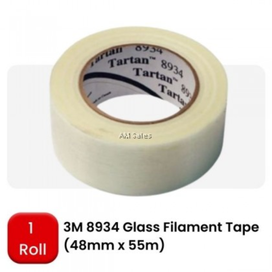 3M 8934 Glass Filament Tape Heavy-Duty 48mm Malaysia