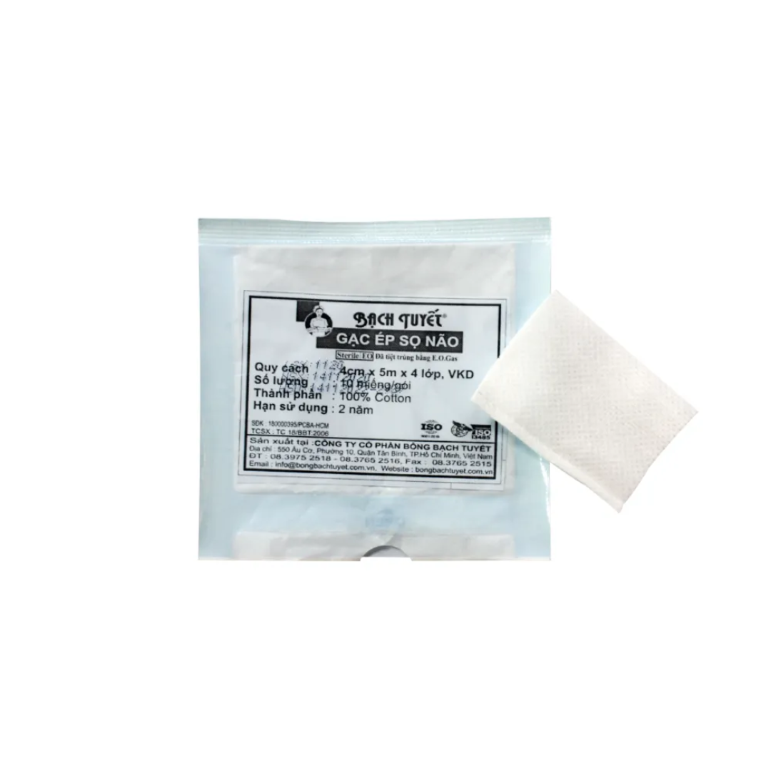 Cranial Compression Gauze Pads Medical Use Vietnam