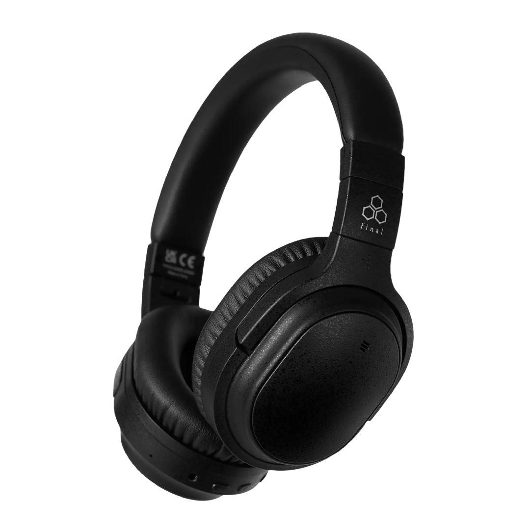 Final UX3000 Wireless ANC Headphones Black UK