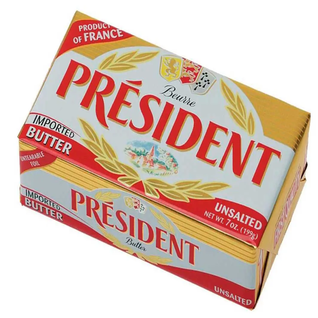 President Unsalted Butter 200g Buy in USA Pack of 20