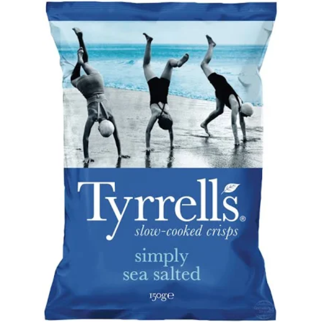 Tyrrells Lightly Salted Crisps Gourmet Chips USA
