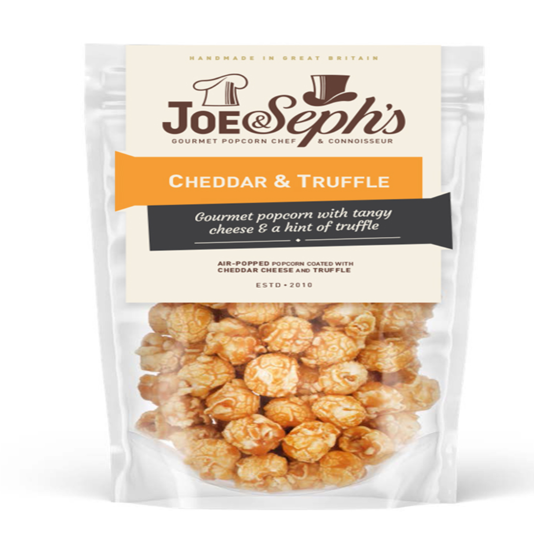 Cheddar Truffle Popcorn Gourmet Snack UK