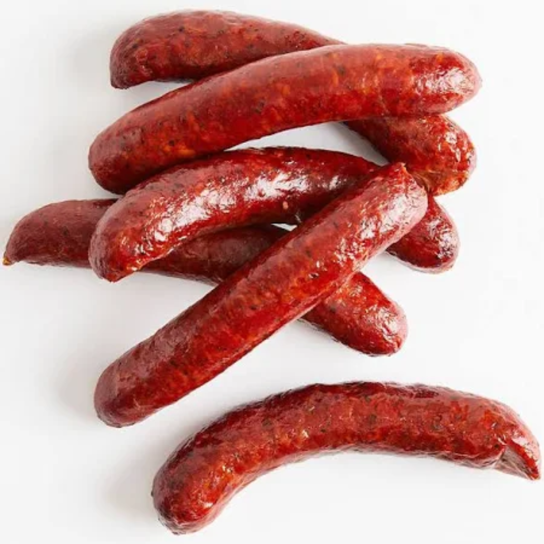 Texas Hot Gut Sausages 6 pcs Spicy Meats USA