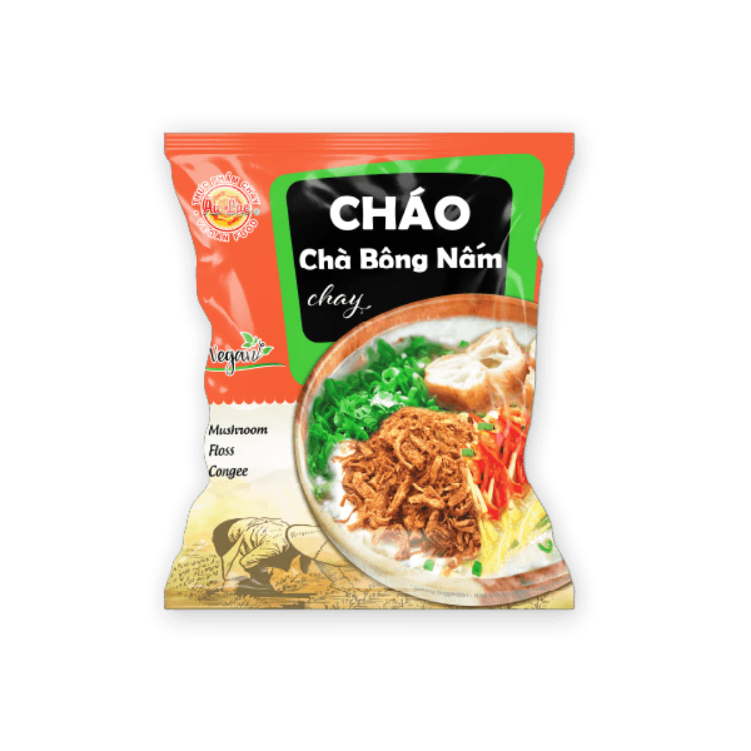 Vegan Mushroom Congee 55g Meat Free Meal Vietnam