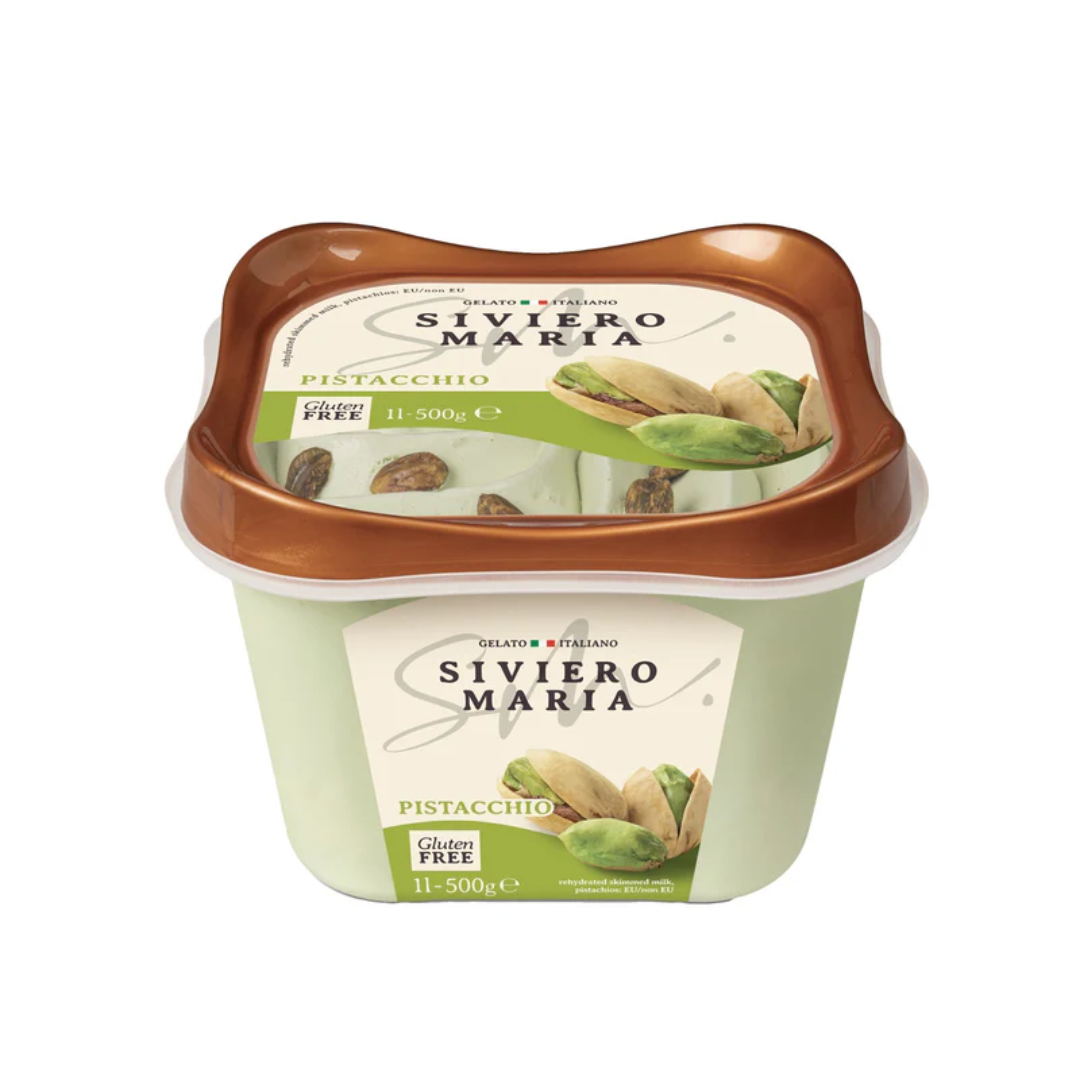 Pistachio Gelato Gluten-Free Italian Ice Cream UAE