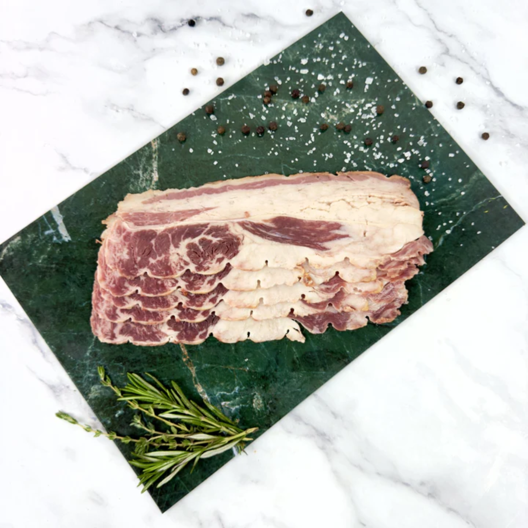Smoked Angus Beef Bacon 6 Slices UAE Distributor