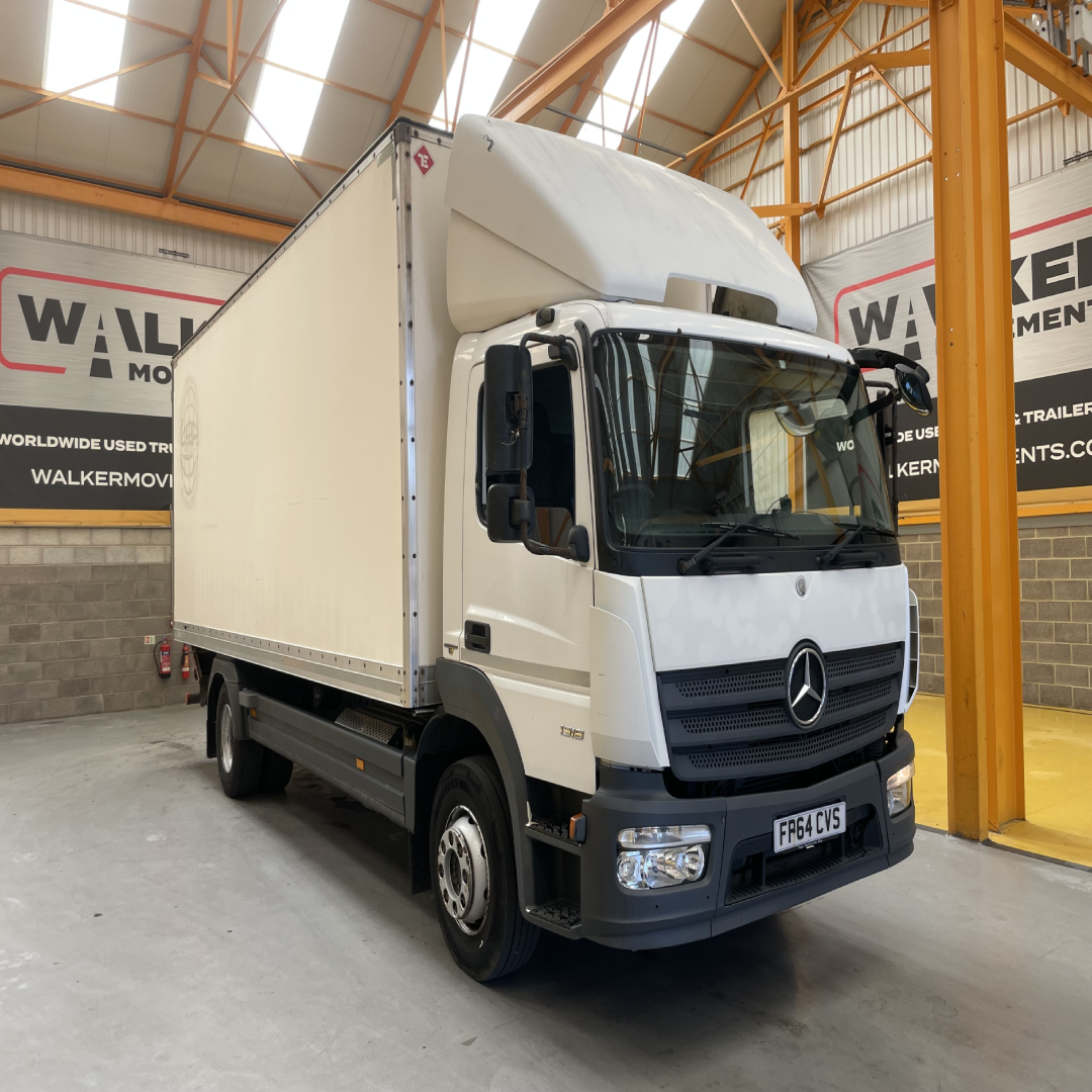 Mercedes Atego 1318 Euro 6 Box Truck 2015 UK