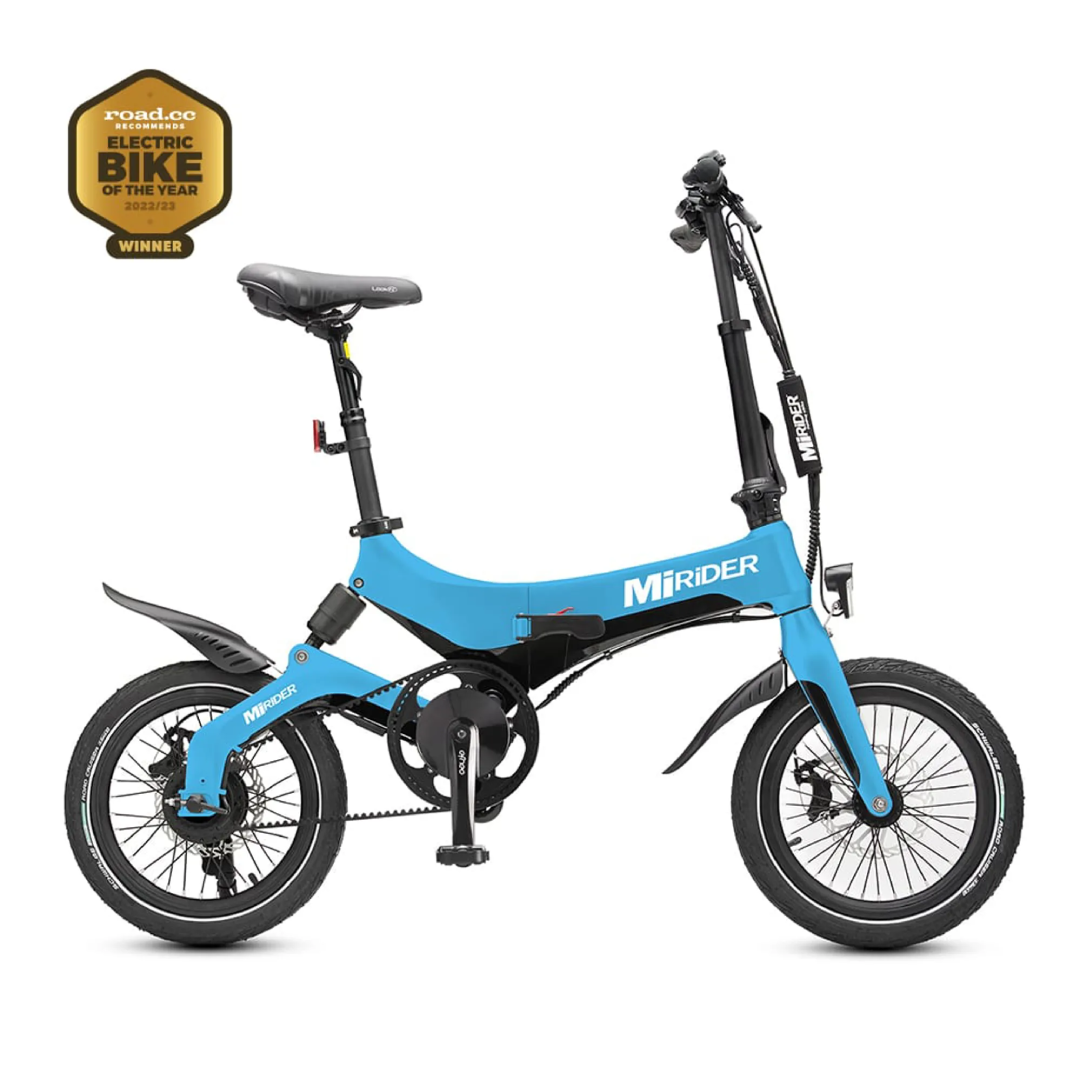 MiRider One GB3 Folding E-Bike Azure Blue UK