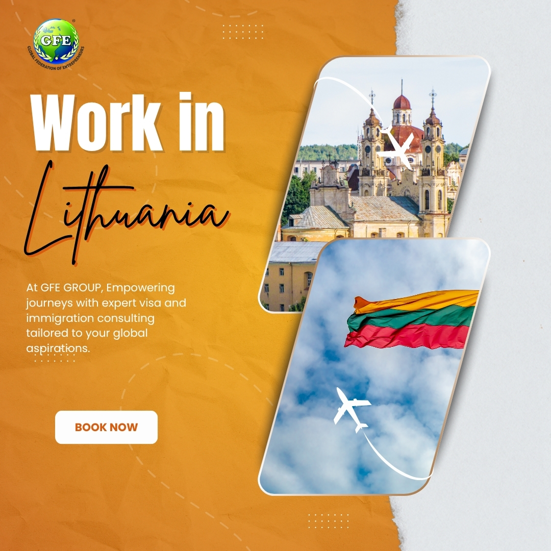 Work Permit & Visit to Work Visa Lithuania | Apply Now