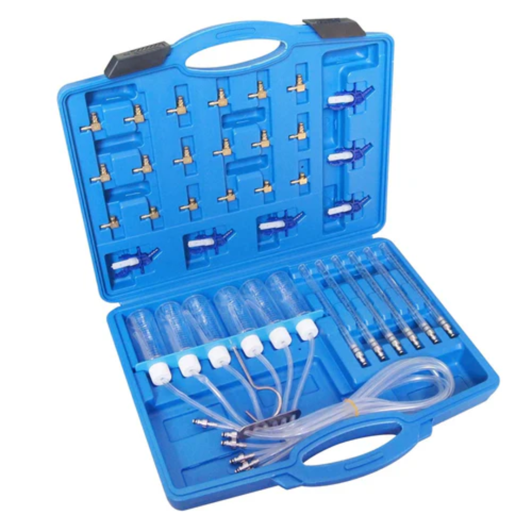 Diesel Injector Flow Test Meter Set UK Garage Tools