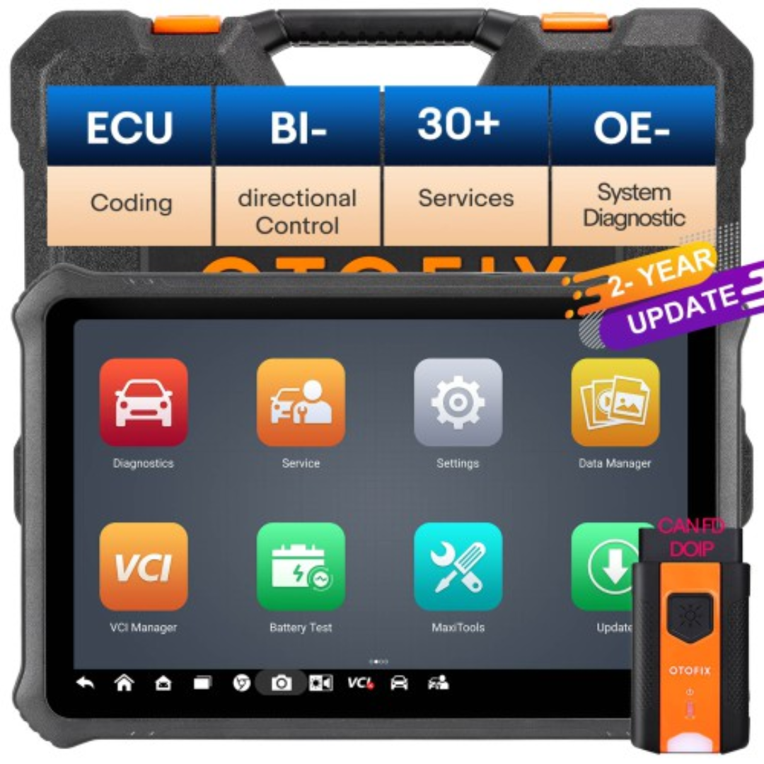OTOFIX D1 ProS Smart Diagnostic Tool Machine 10.4 inch Android 11.0 OE-level Diagnostics ECU Coding 40+ Service FCA AutoAuth