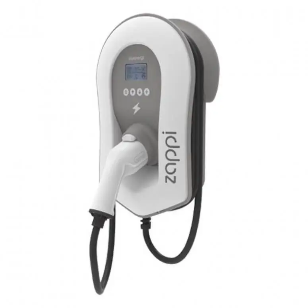 MyEnergi Zappi EV Charger 22kW Tethered White UK