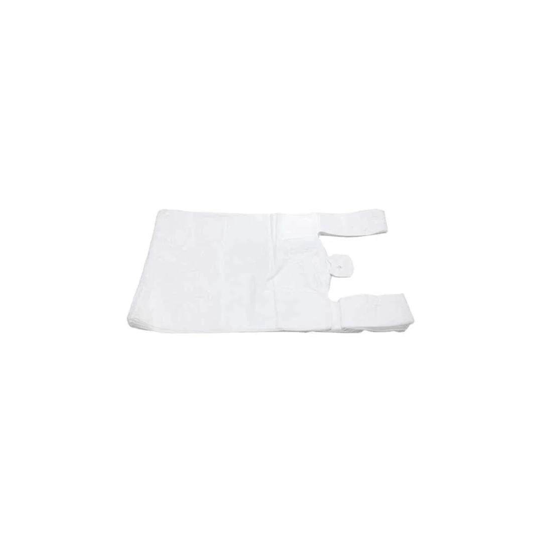 Poly Carry Bag White Small 15KG Packaging Supplier