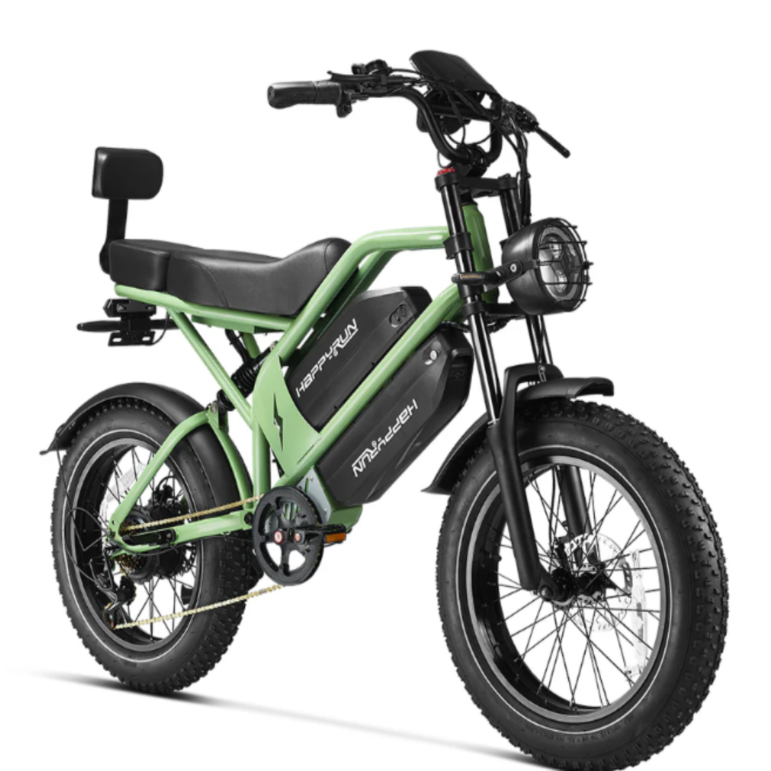 HappyRun G70 2000W Dual Battery Cargo Bike US Dealer
