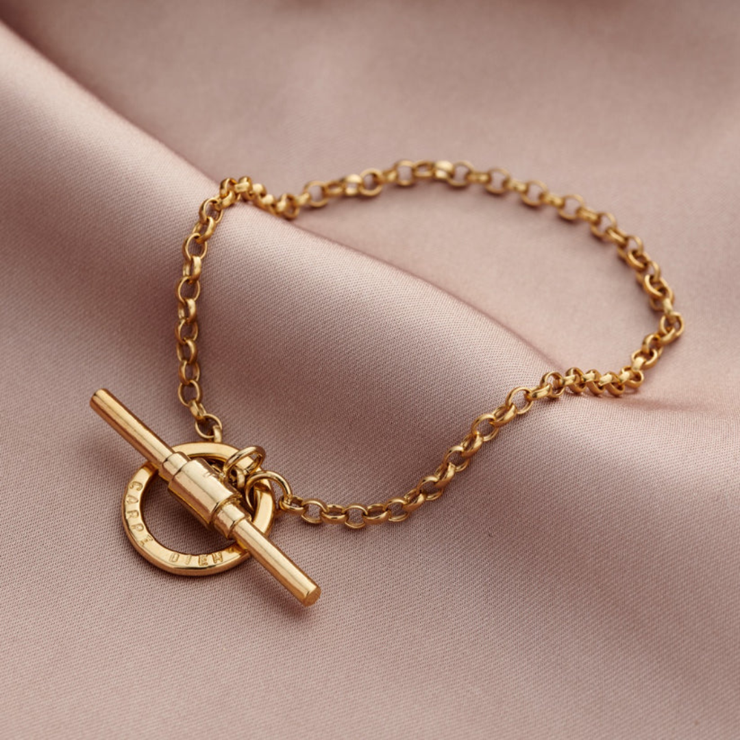 Personalised Albert T Bar Charm Bracelet Online