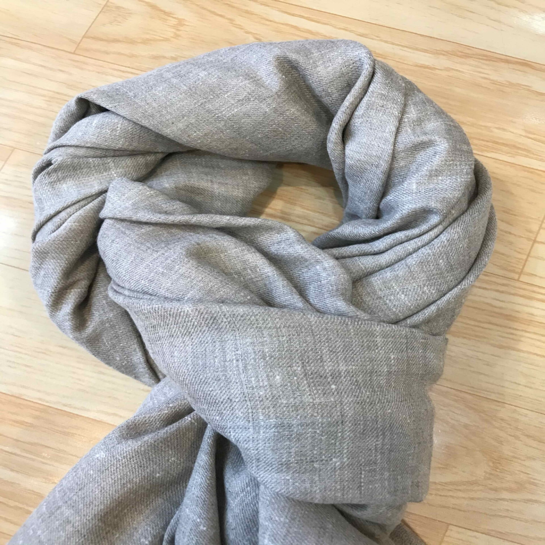 Zati Natural Colour Pure Pashmina Shawl Price
