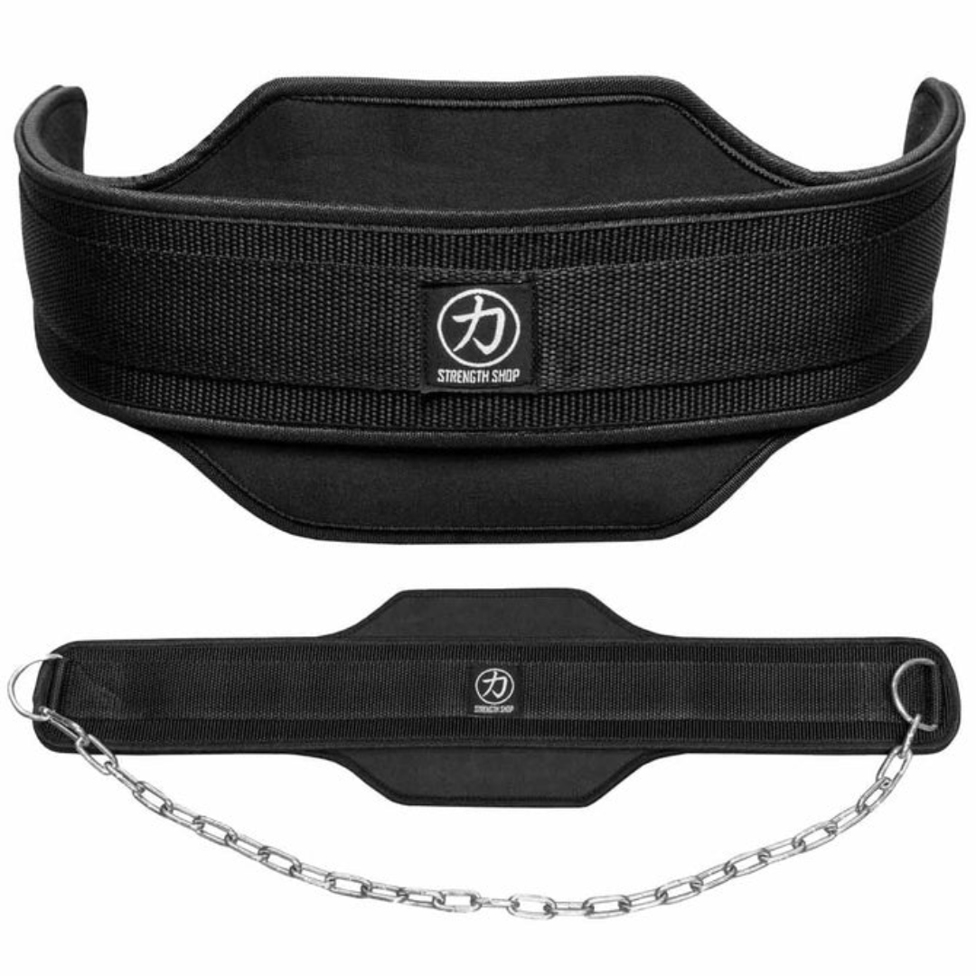 Nylon Dipping Waist Trainer Belt for Effective Gym Workouts