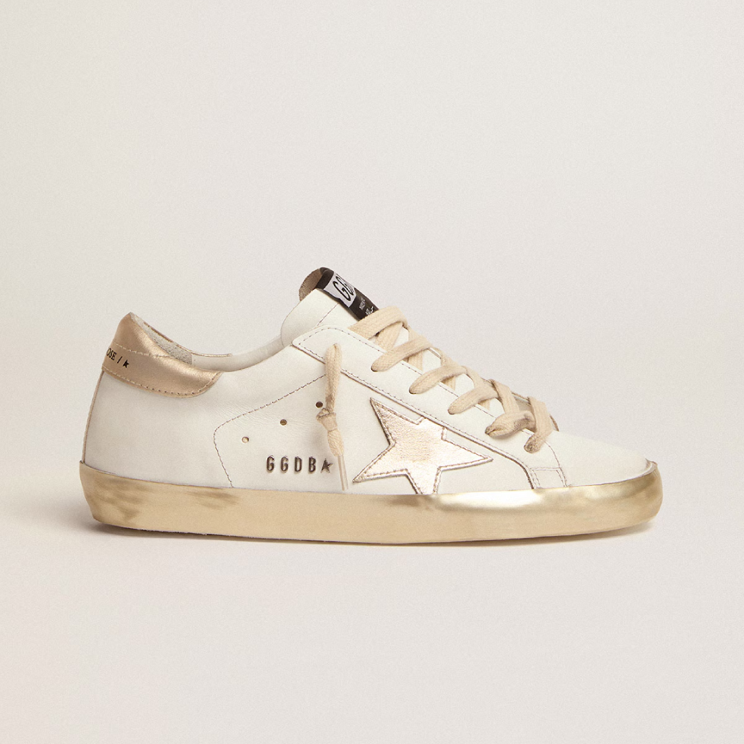 Women's Super-Star Gold Sparkle Luxury Sneakers Online