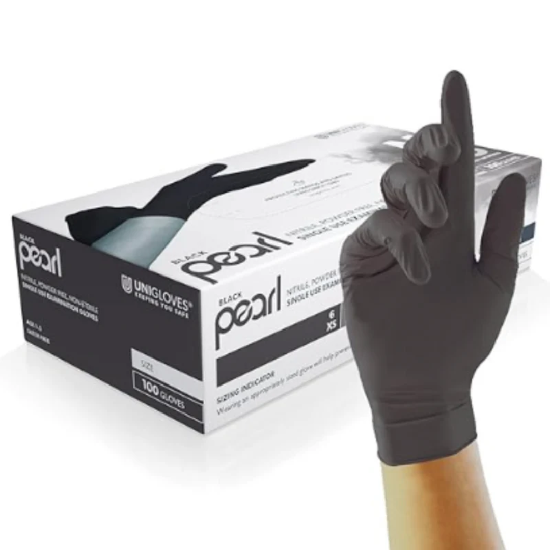 Unigloves BLACK PEARL Nitrile Medical Gloves Price