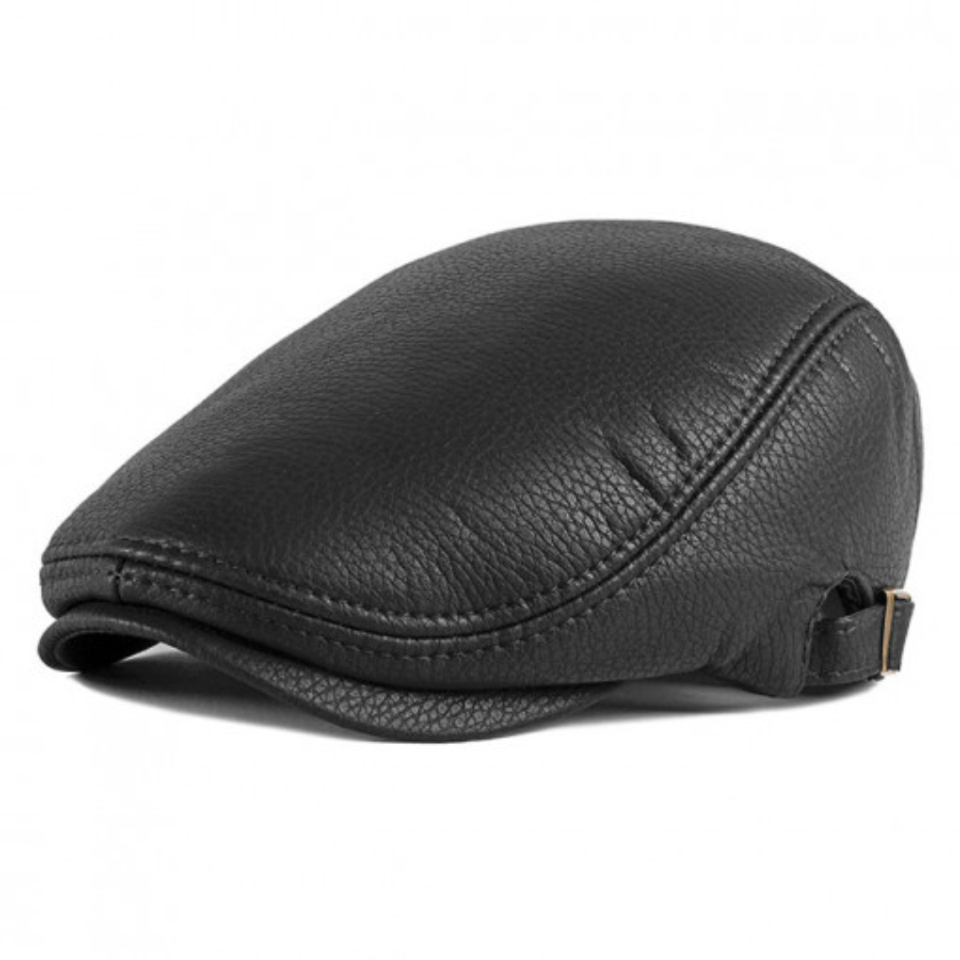 Men's Leather Beret Formal Headwear Sale