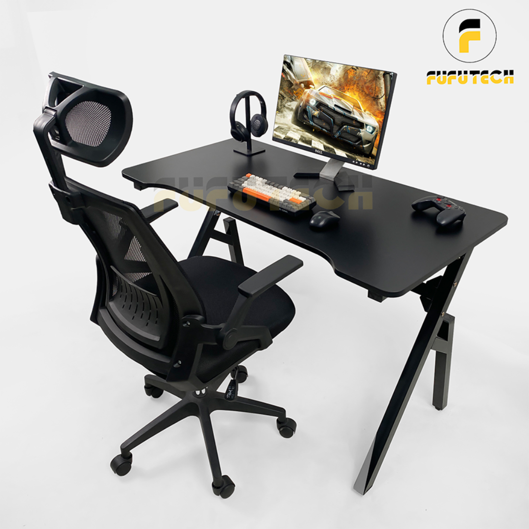 Combo Hura Desk Vs Fufutech Throne Chair Office