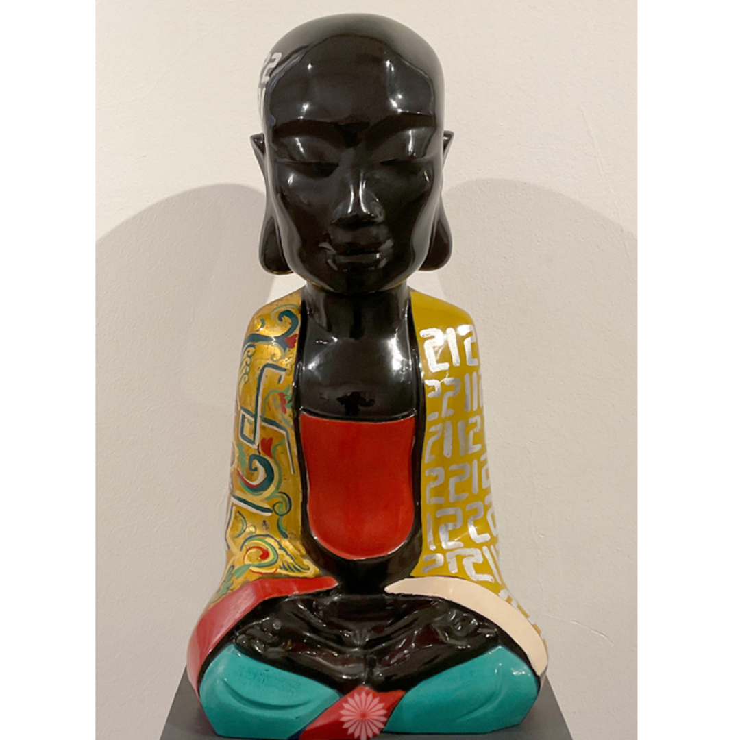 Seating Lady Elegant Decorative Artwork
