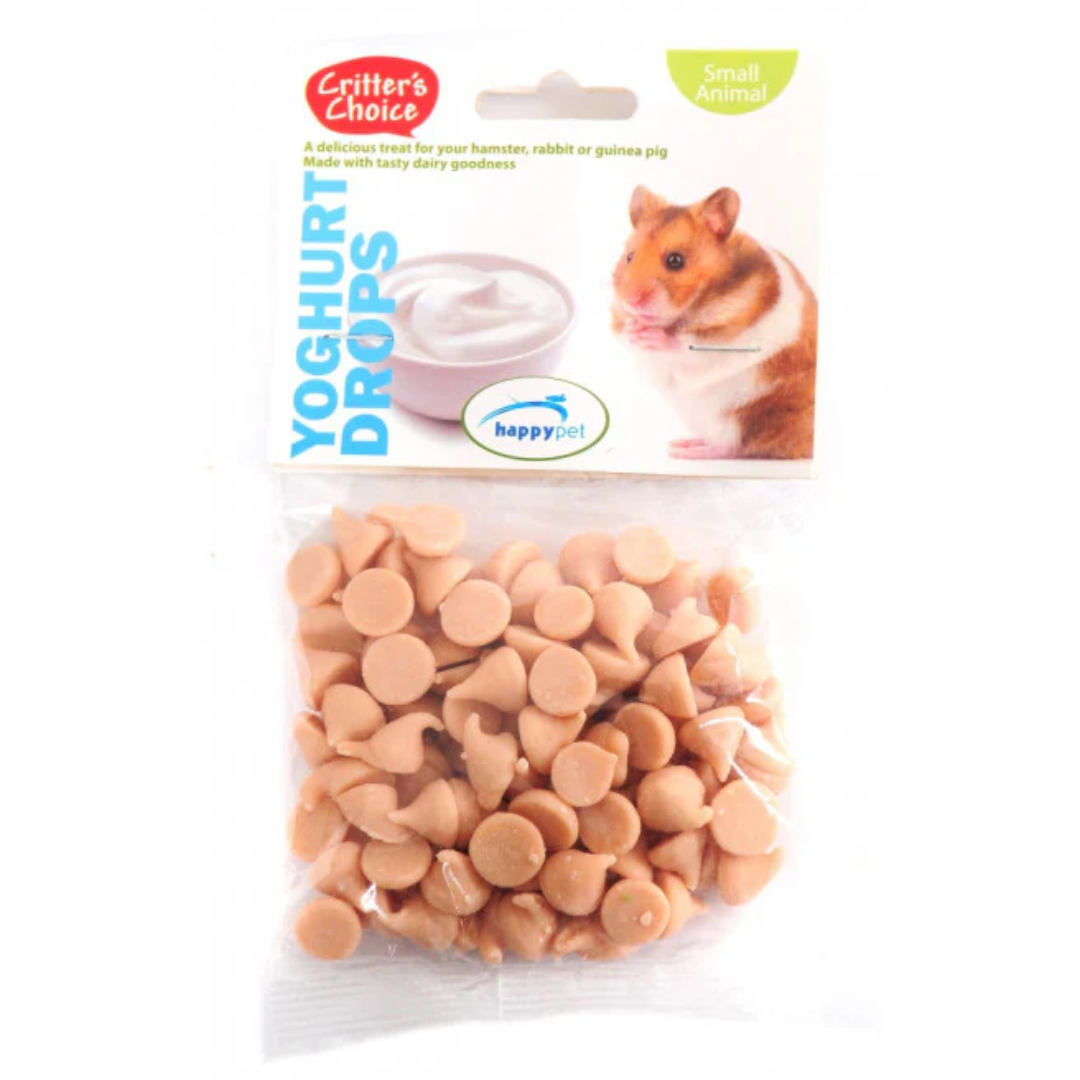 Critter's Choice Yoghurt Drops Treats For Small Animals