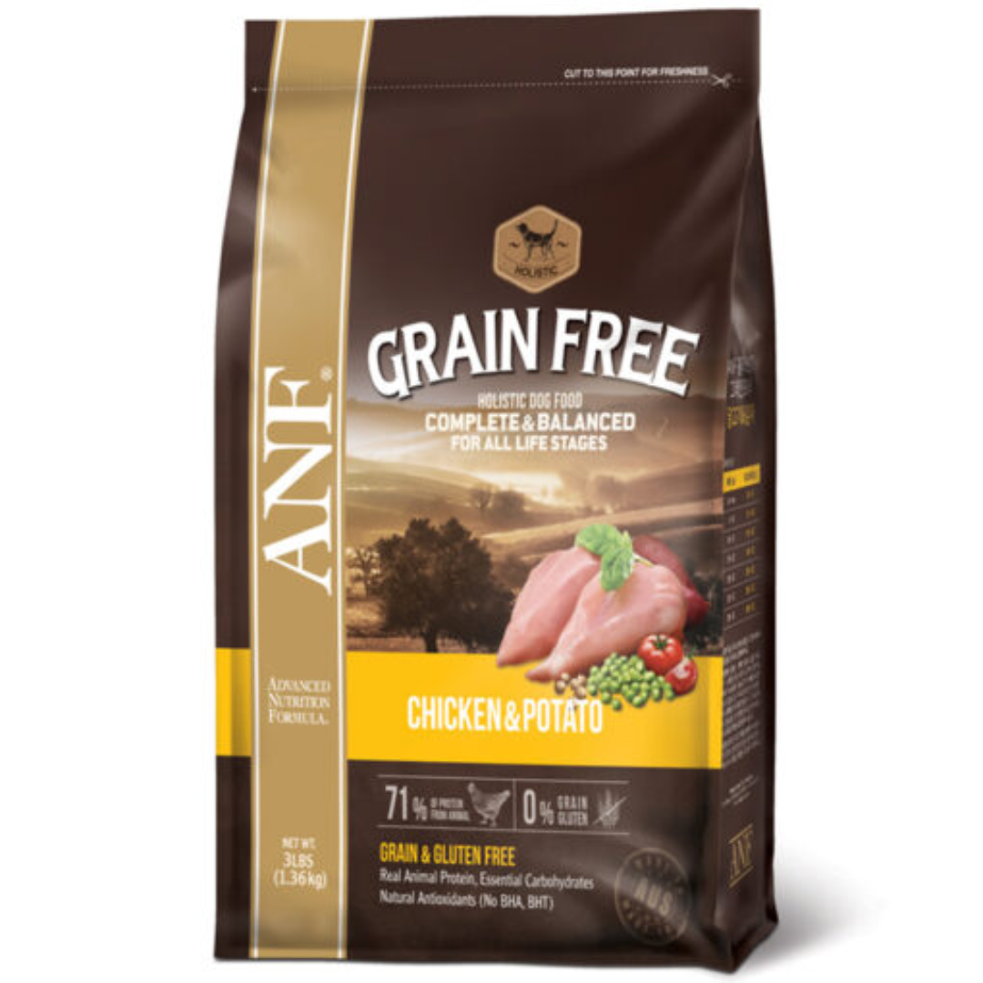 ANF Holistic Grain Free Chicken Potato Dog Food