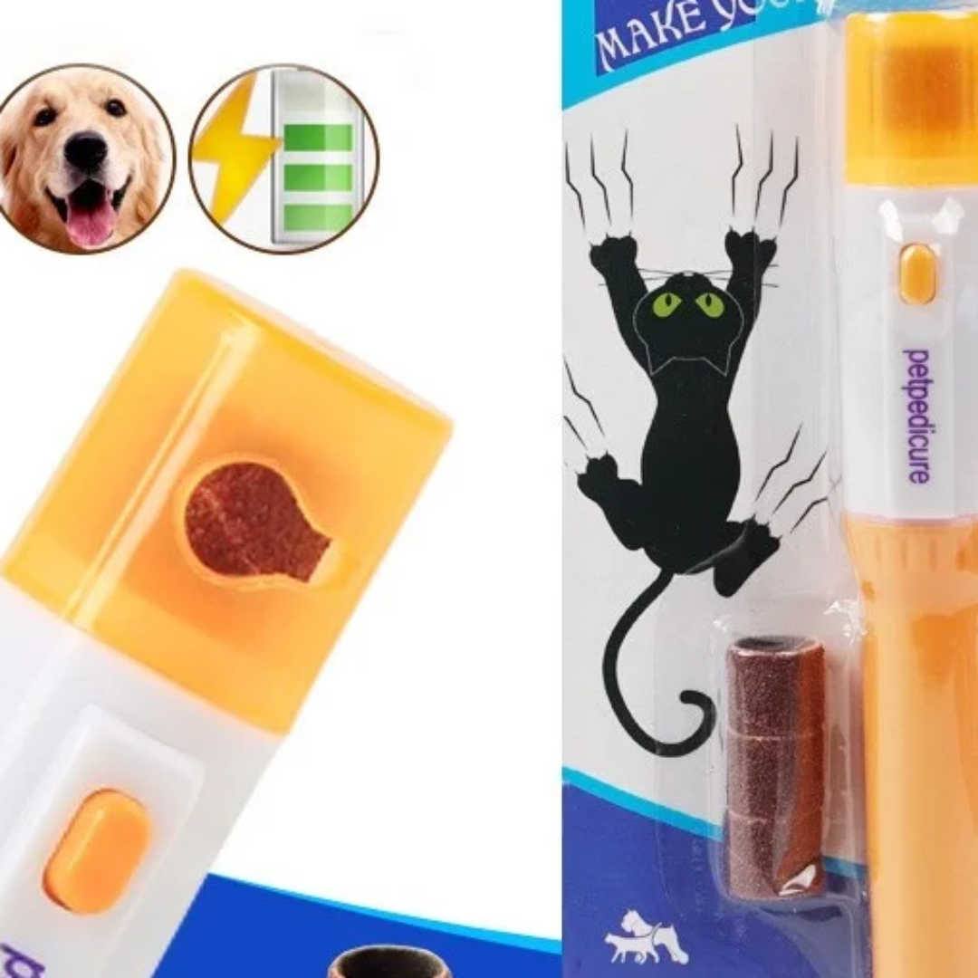 Compact Battery Nail Grinder For Dogs Cats