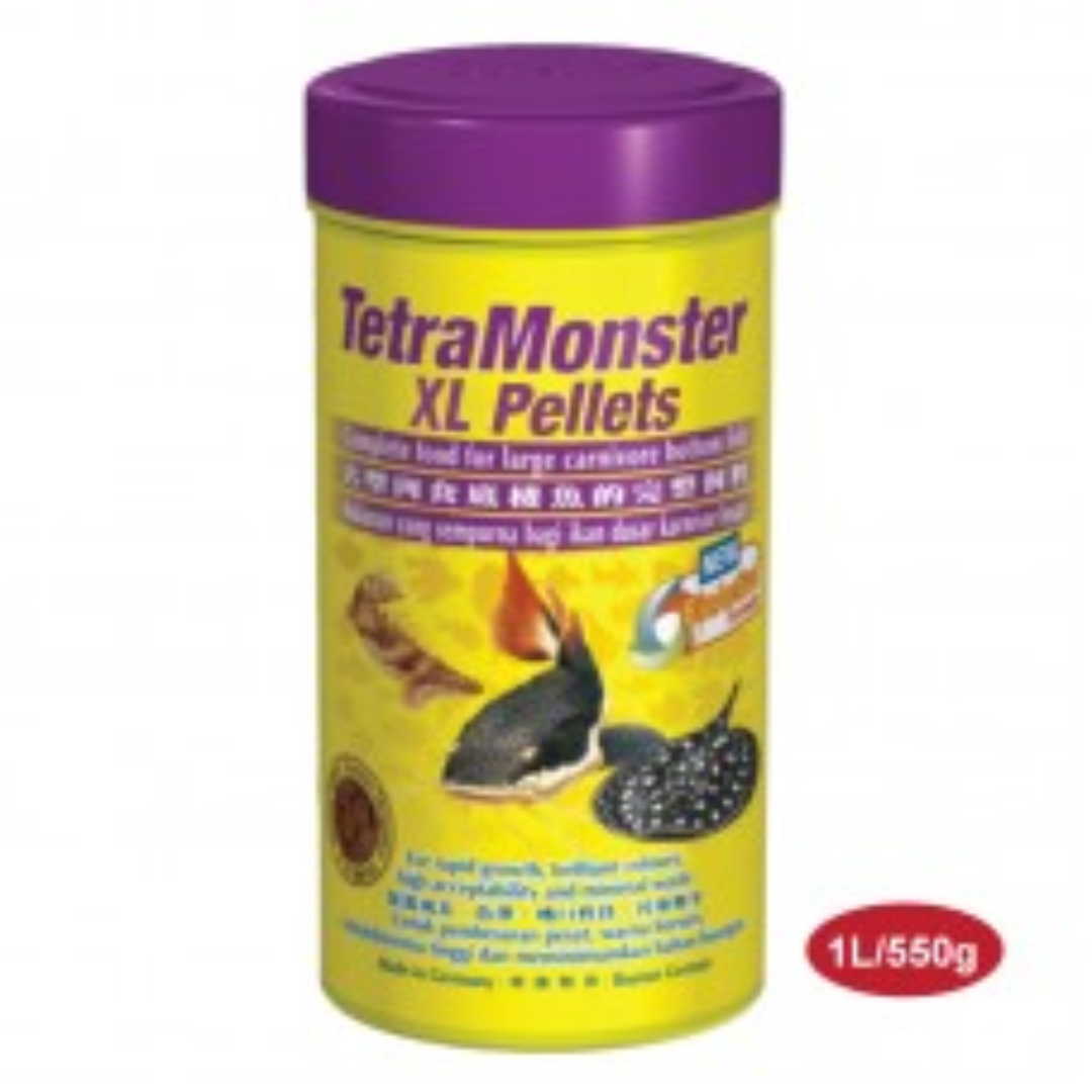 TETRA MONSTER XL Pellets 1L/550g 12pcs Aquarium Food