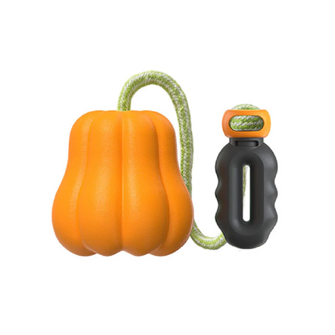 Outdoor Fetch Pumpkin Toy For Active Pets