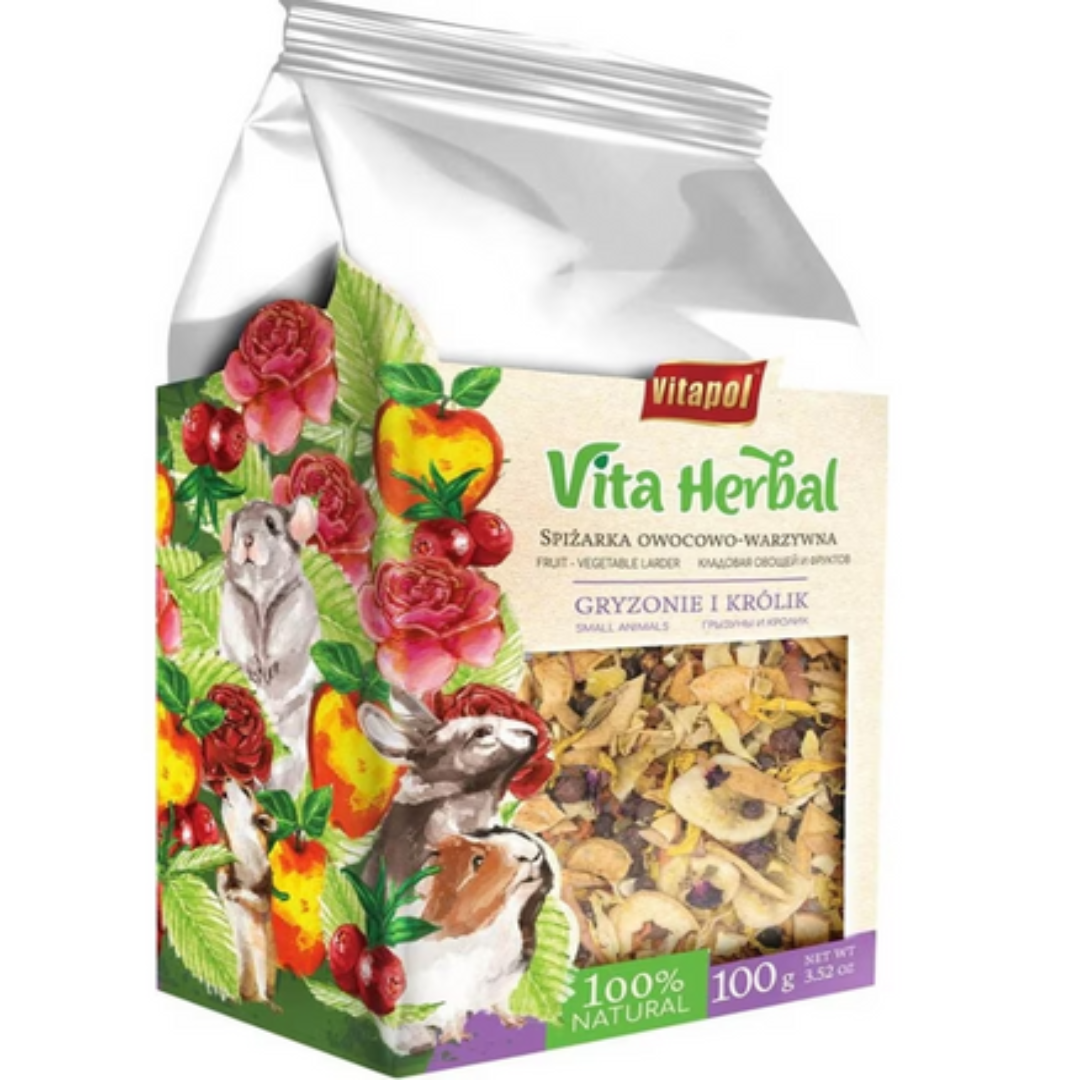 A&E Vitapol Vita Herbal Dried Fruit & Vegetable Mix 100 gm