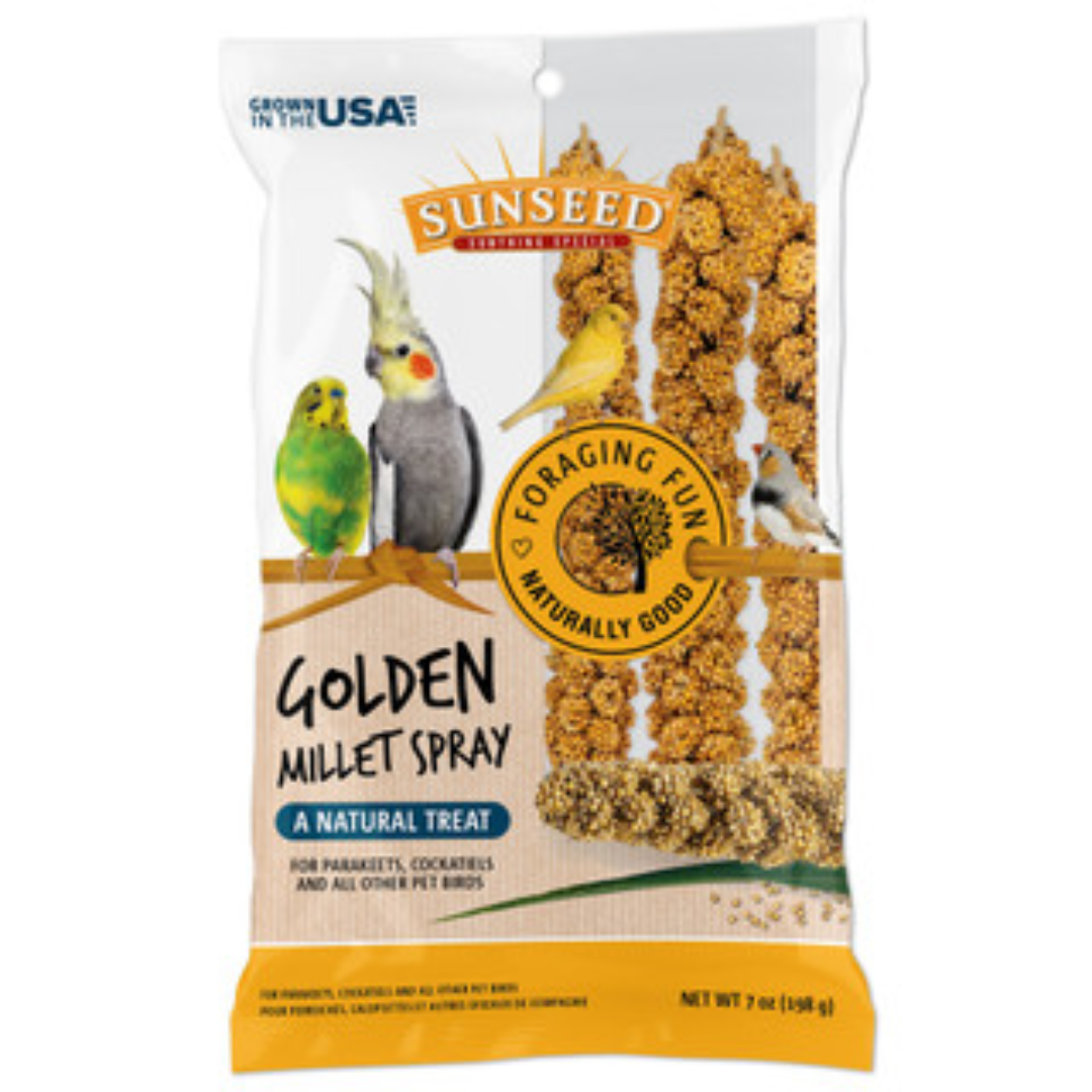 Sunseed Spray Millet 7 oz For Birds