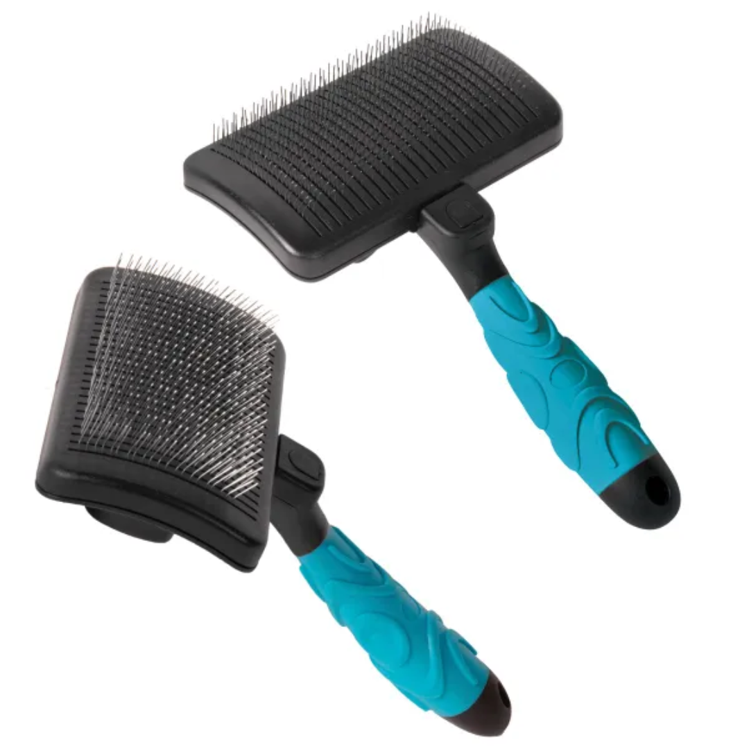 Master Grooming Tools Self-Cleaning Slicker Brush