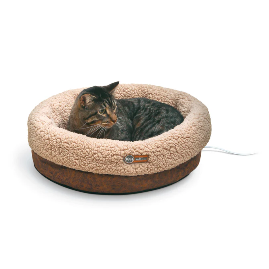 K&H Thermo-Snuggle Cup Heated Cat Bed Online