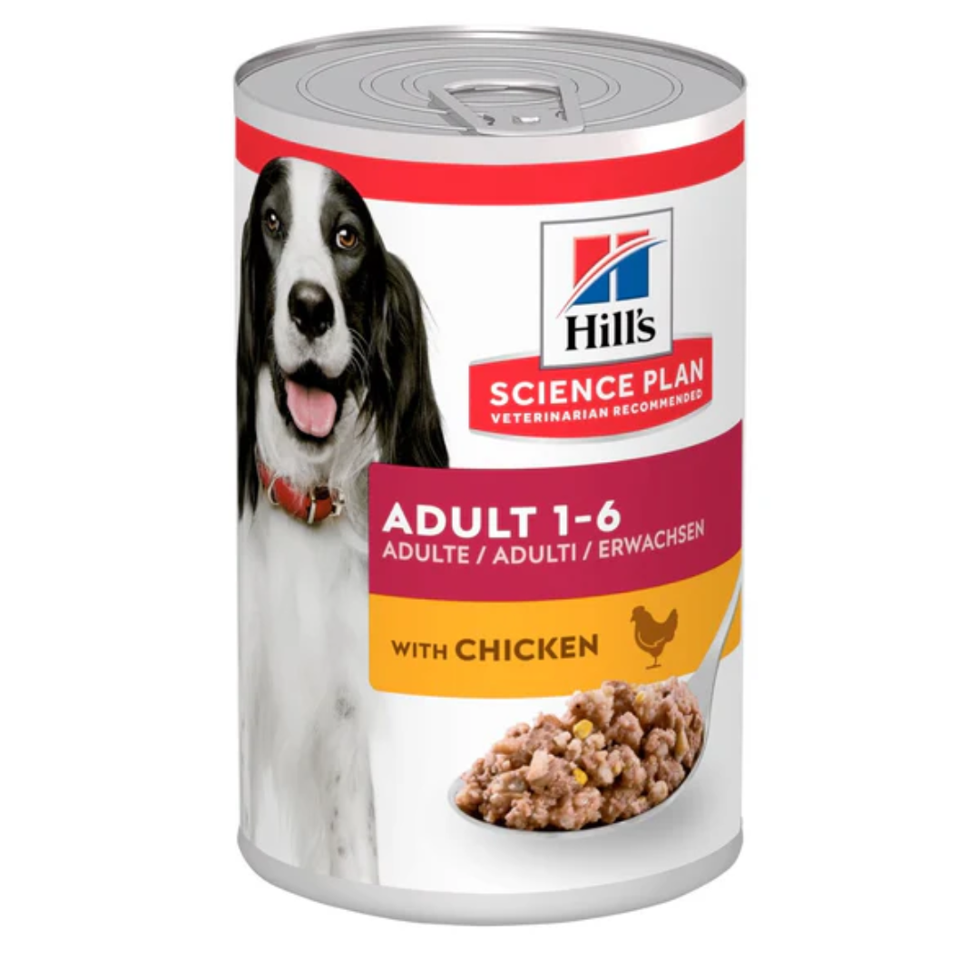 Hill's Science Plan Canine Adult Chicken Wet Food 370g